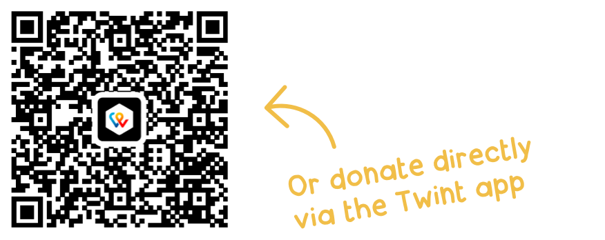 Donate via Twint 